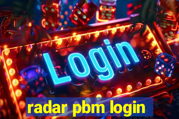 radar pbm login